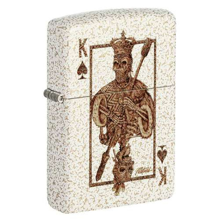 Zapalniczka ZIPPO - RICK RIETVELD ACE SKULL