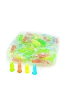 Disposable mouthpieces 3.2cm x 80 pcs. Colored