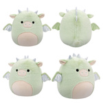 SQUISHMALLOWS Fuzzamallows Wersja A, Smok Drew, pluszak, 30 cm