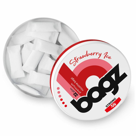 Nicotine sachets BAGZ Strawberry Ice 3/6 Strong