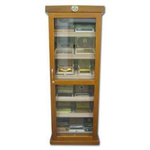 Humidor - Brown Cigar Cabinet (Large)