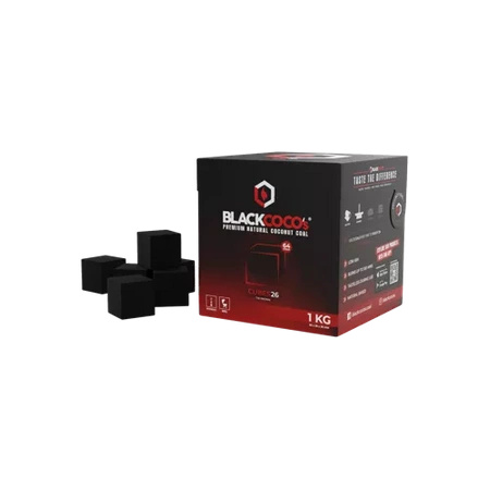 Węgiel Do Shishy Kokosowy Black Coco Cubes26 Naturkohle 1kg