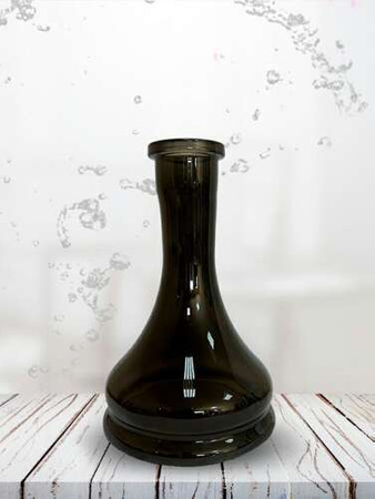 Vase Drop 8 Grey Smoke