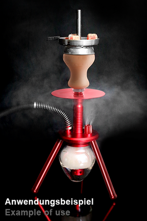 Waterpipe Kaya ELOX ECO Bonfire Red