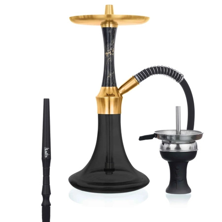 Waterpipe Aladin EPOX 360 Black Gold Flat