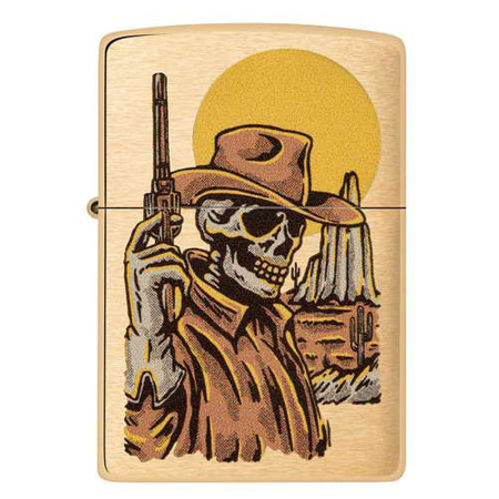 Zapalniczka ZIPPO - WILD WEST SKELETON