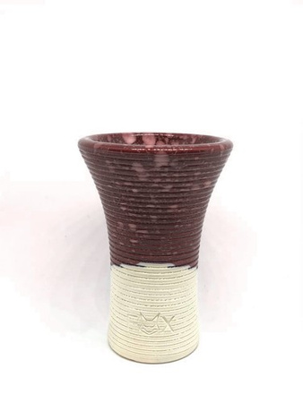 Hookah bowl Fox Masta Tail White Red