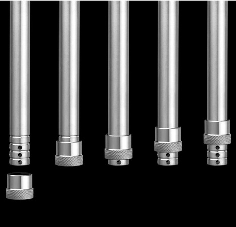 Кальян Aladin MVP 550 Серебряный Прозрачный