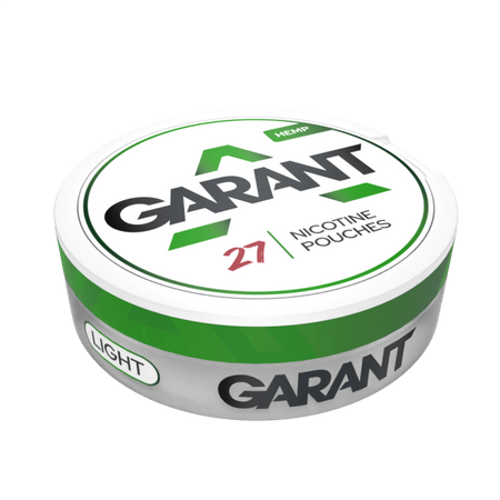 Saszetki nikotynowe GARANT (Grant) Regular - Hemp 25mg