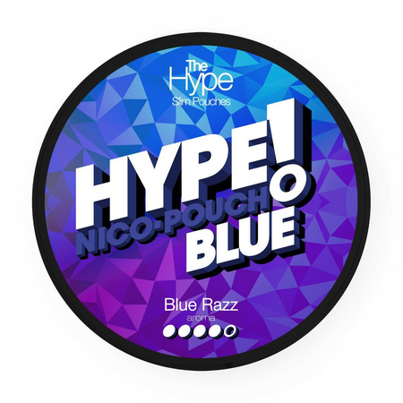 Никотиновые пакетики Hype Blue - Blue Razz 4/5