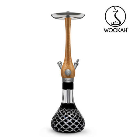 Wasserpfeife Wookah Mastercut Check Black Oak