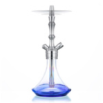 Fajka Wodna Aladin MVP 360 Srebrna Przezroczysta Niebieska