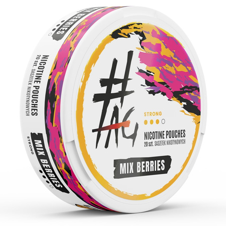 Saszetki nikotynowe #TAG - Mix Berries 14mg
