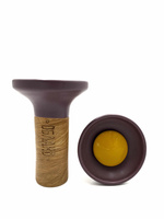 Hookah Bowl Oblako Flow Yellow On Purple