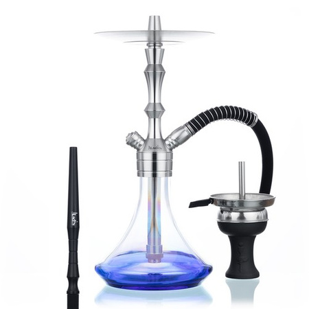 Narghilea Aladin MVP 360 Silver Clear Blue