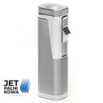 Feuerzeug Eurojet Rio Cigar 3xJet Puncher Silver