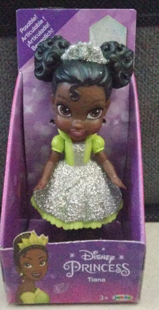 DISNEY PRINCESS TIANA Mini, figurka, 7.5 cm