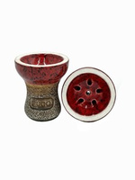 Hookah bowl FUGO Turka Glaze RED WOOD