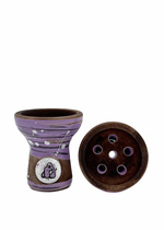 Hookah Bowl Kong Turkish Boy Space Purple