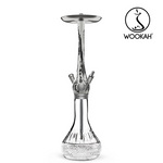 Waterpipe Wookah Crystal Gravity White/Black