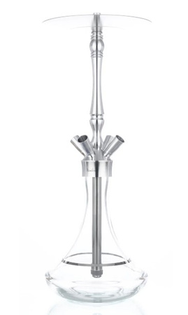 Fajka Wodna Aladin MVP 550 Srebrna Przezroczysta