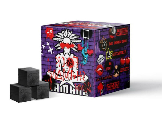 Уголь Кокосовый для кальяна Shaman Premium 1kg-26 mm