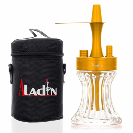 Waterpipe Aladin 2GO ALU Gold + Bag