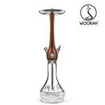 Waterpipe Wookah Crystal Gravity Merbau