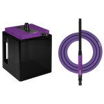 Waterpipe Hoob Atom Royal Purple X Black X Bk