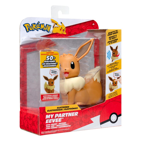 POKEMON Mój Partner Eevee, figurka