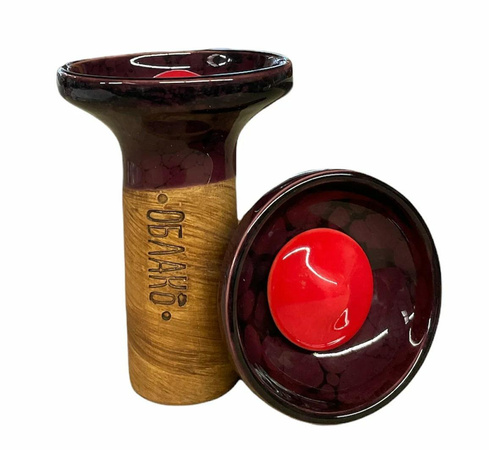 Чаша Oblako Flow - Red On Purple/Black