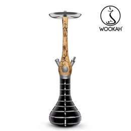 Fajka Wodna Wookah Mastercut Striped Black Grom