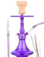 Waterpipe Smokah Drum Acryl Waterpipe Purple