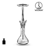 Waterpipe Wookah Crystal Tornado White/Black