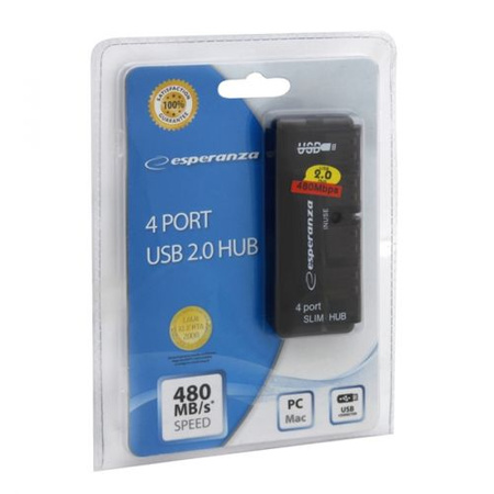 ESPERANZA USB 2.0 HUB 4 PORTY