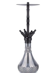 Fajka Wodna WD Hookah Alu Black A40B-7 Grey