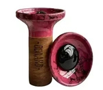 Hookah bowl Oblako Flow - Black on Burgundy