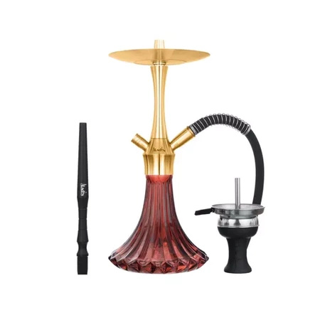 Waterpipe Aladin MVP A36 Gold Dark Red