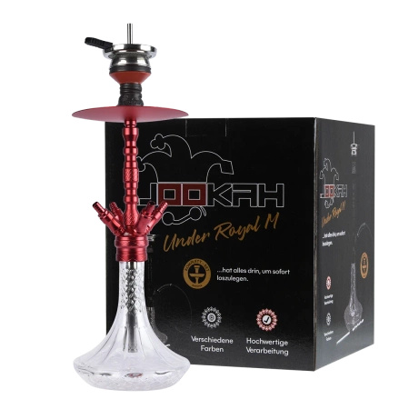 Narguilé Jookah Under Royal M Red