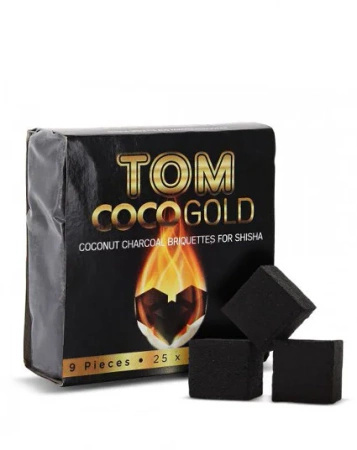 Węgiel Do Shishy Kokosowy Tom Cococha Gold Mini