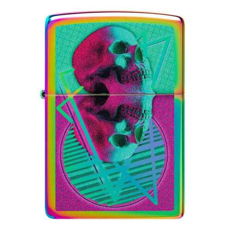 Zapalniczka ZIPPO - SKULL MIRRORED