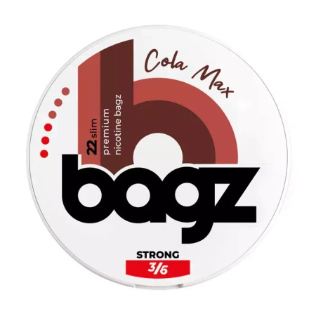 Nikotinbeutel BAGZ Cola Max 3/6 Strong