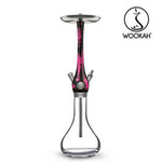 Waterpipe Wookah Crystal Smooth Black Pink