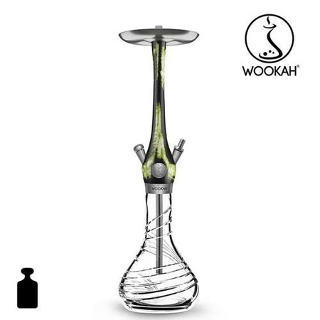 Waterpipe Wookah Crystal Tornado Ivy