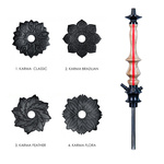 Fajka Wodna Karma 3.2 Stripe Red