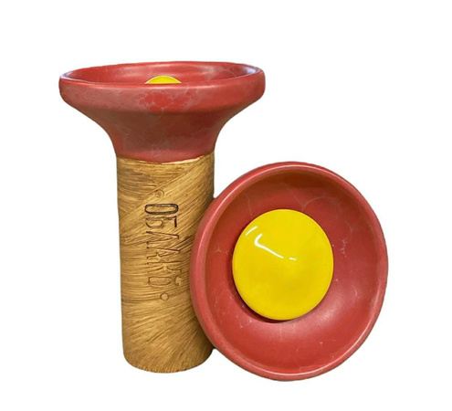 Cybuch Oblako Flow Yellow On Red