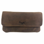 Leather Pipe Case - Brown