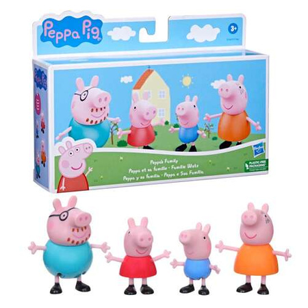 ŚWINKA PEPPA Świnka Peppa. Figurki rodzina Peppy