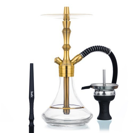 Narguilé Aladin MVP 360 Gold Clear