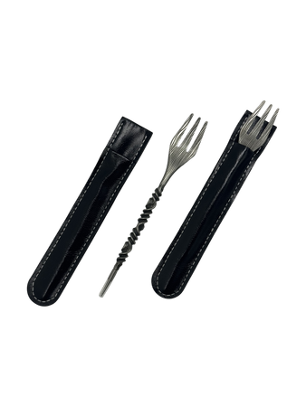 Widelec Steel 16 Silver